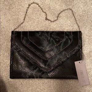 Jennifer Lopez snakeskin clutch/shoulder bag